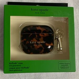 kate spade Brown Tortoise AirPods Case